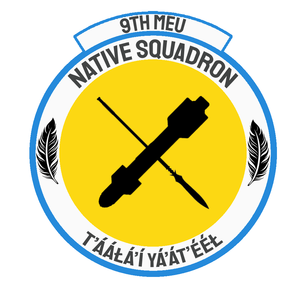 9th Marine Expeditionary Unit Native Sticker