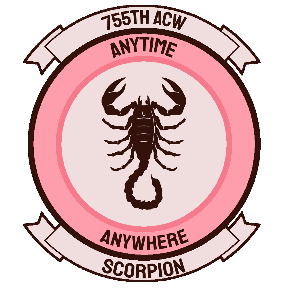 755th Scorpion Sticker