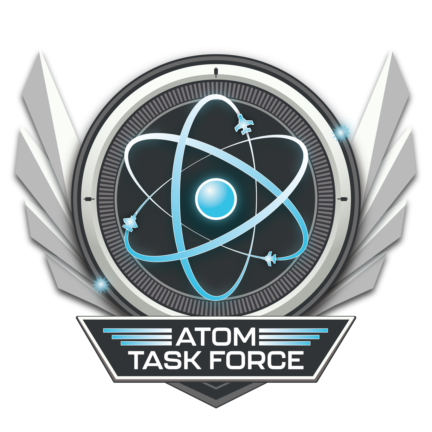 Atom Task Force Crest Sticker