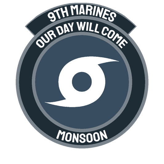 9th Marine Expeditionary Unit Monsoon Sticker