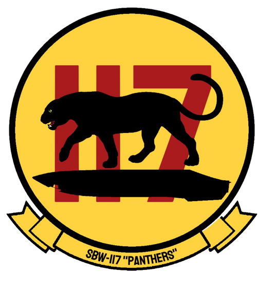 117th Panther Sticker