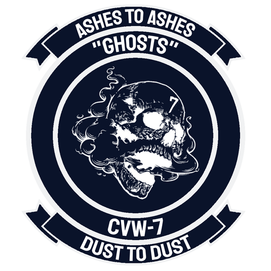 7th Naval Ghost Sticker