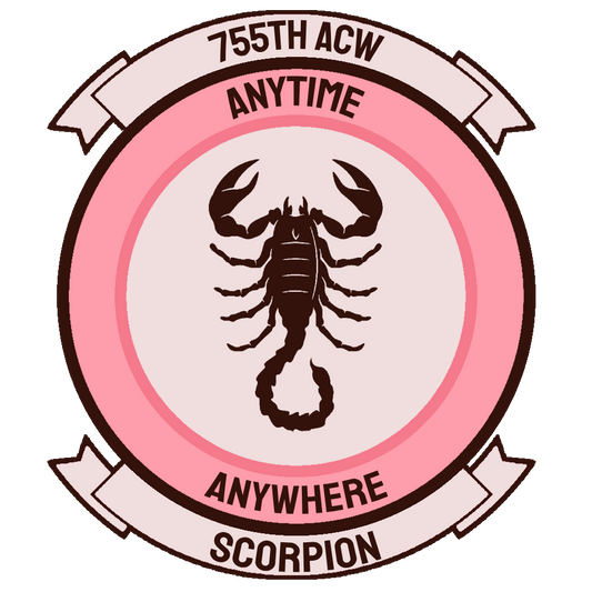 755th Scorpion Sticker
